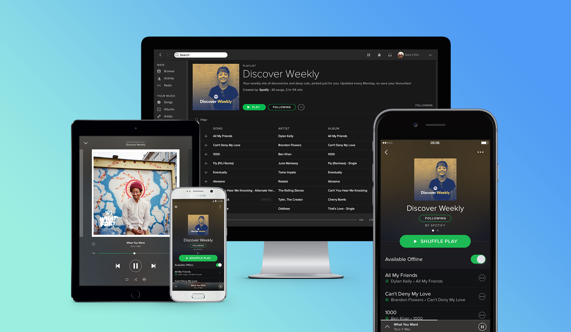 Spotify banner kundcase