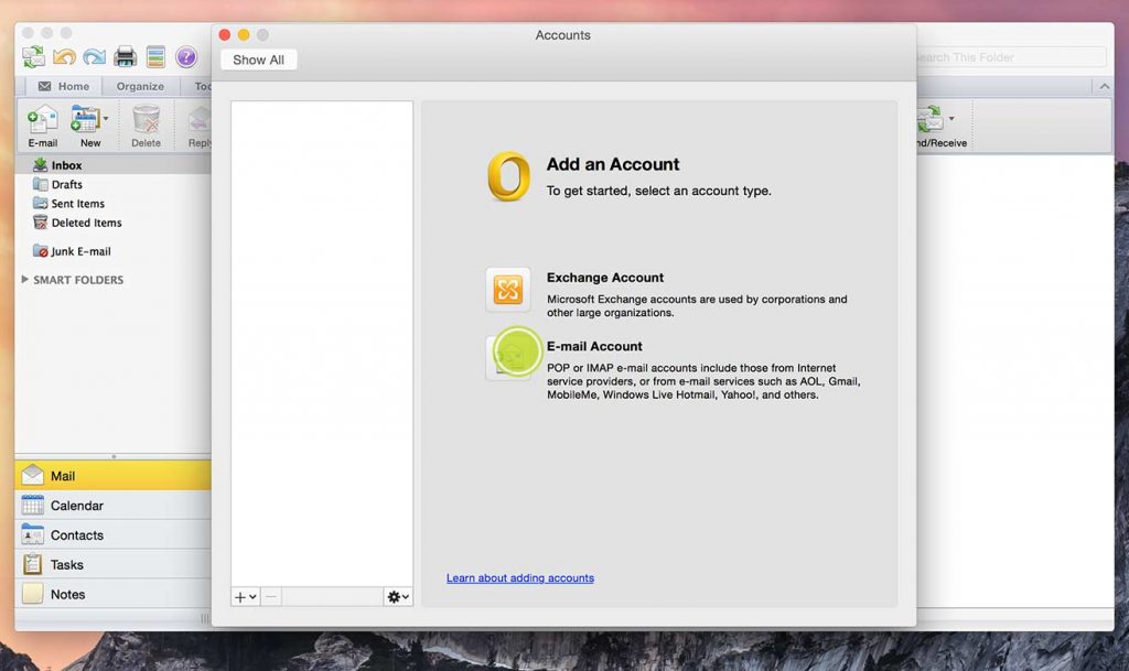 Mac Outlook 2